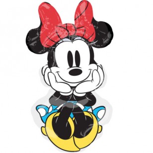 Disney Minnie Mouse Rock the Dots Supershape Balloon
